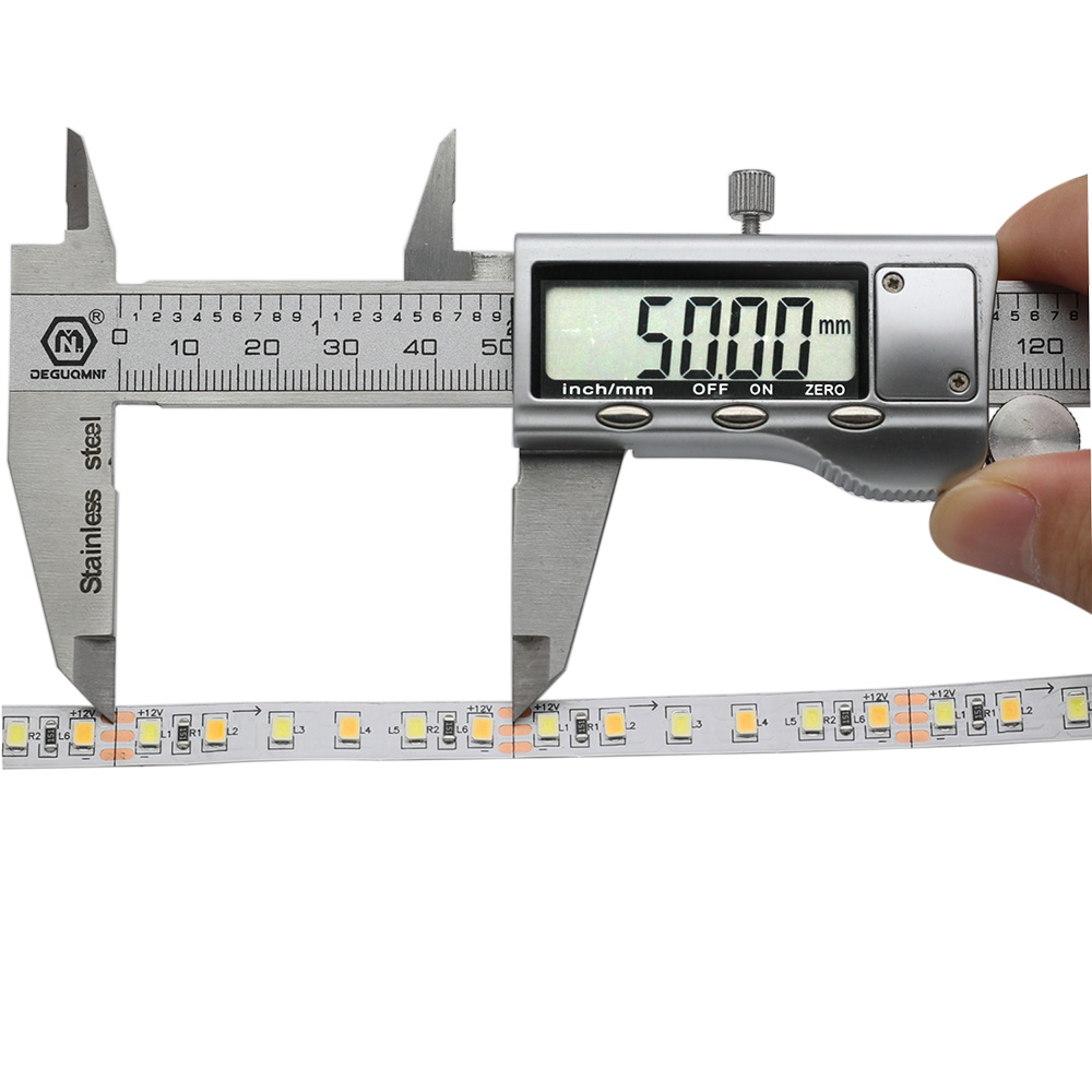DC12V 2835SMD 600LEDs Flexible CCT LED Tape Light - Color Temperature Pure White+Warm White DC12V 2835SMD 600LEDs Flexible CCT LED Tape Light - Color Temperature Pure White+Warm White